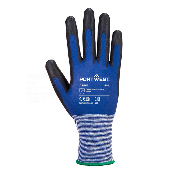 Guante Senti-Flex Azul/Negro Portwest A360