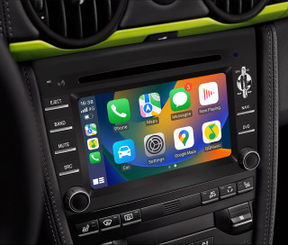 Carscreen Radio Wireless Apple CarPlay & Android Auto Head Unit for Porsche Boxster 987/911 997 (2005-2012) | 6.2 inch Touch screen, Android 13, Retains OEM Controls, Plug & Play Installation ,Stereo Display GPS Navigation Best Autoparts Replacement