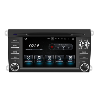 7" Android 13 CarPlay Head Unit for Porsche Cayenne 2003-2010 | Wireless Apple CarPlay & Android Auto | Qualcomm 8-Core 4GB RAM | Retains OEM Controls | Plug&Play Upgrade Kit