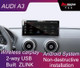 Audi A3 10.25" MMI 2G Android Touchscreen GPS Navigation Multimedia Bluetooth Screen Mirroring Usb Fm Aux