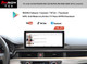 For Audi MIB2 A5 S5 RS5 B9 LHD 10.25 inch Touchscreen USB GPS Navigation BT 4G Wifi Apple Carplay FullScreen Android Mirroring Vehicle Backup Cameras