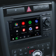 Audi A4 S4 B5 B7 Sereo Upgrade Android Auto DVD Player Full Screen GPS Navigation Double Din Mirror Screen Support  Android 13 Radio Display AUX Head Units Apps Netflix Spotify Youtube Tiktok