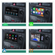 Audi A4 S4 B5 B7 Sereo Upgrade Android Auto DVD Player Full Screen GPS Navigation Double Din Mirror Screen Support  Android 13 Radio Display AUX Head Units Apps Netflix Spotify Youtube Tiktok