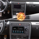 Audi A4 S4 B5 B7 Sereo Upgrade Android Auto DVD Player Full Screen GPS Navigation Double Din Mirror Screen Support  Android 13 Radio Display AUX Head Units Apps Netflix Spotify Youtube Tiktok