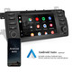 Hualingan Premium 7" Android Touch Screen Head Unit for BMW E46 M3 3 Series (1998-2005) - Wireless Apple CarPlay & Android Auto, Snapdragon 665 8-Core, 4GB RAM, Plug & Play Steering Control, GPS, Bluetooth 5.0