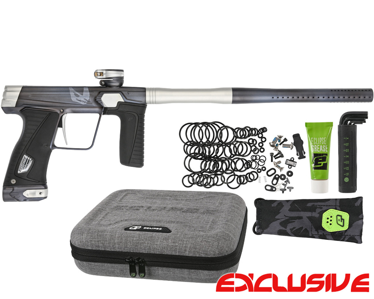 Eclipse Geo CS3 Paintball Gun British Racing Green/Sunburst Orange