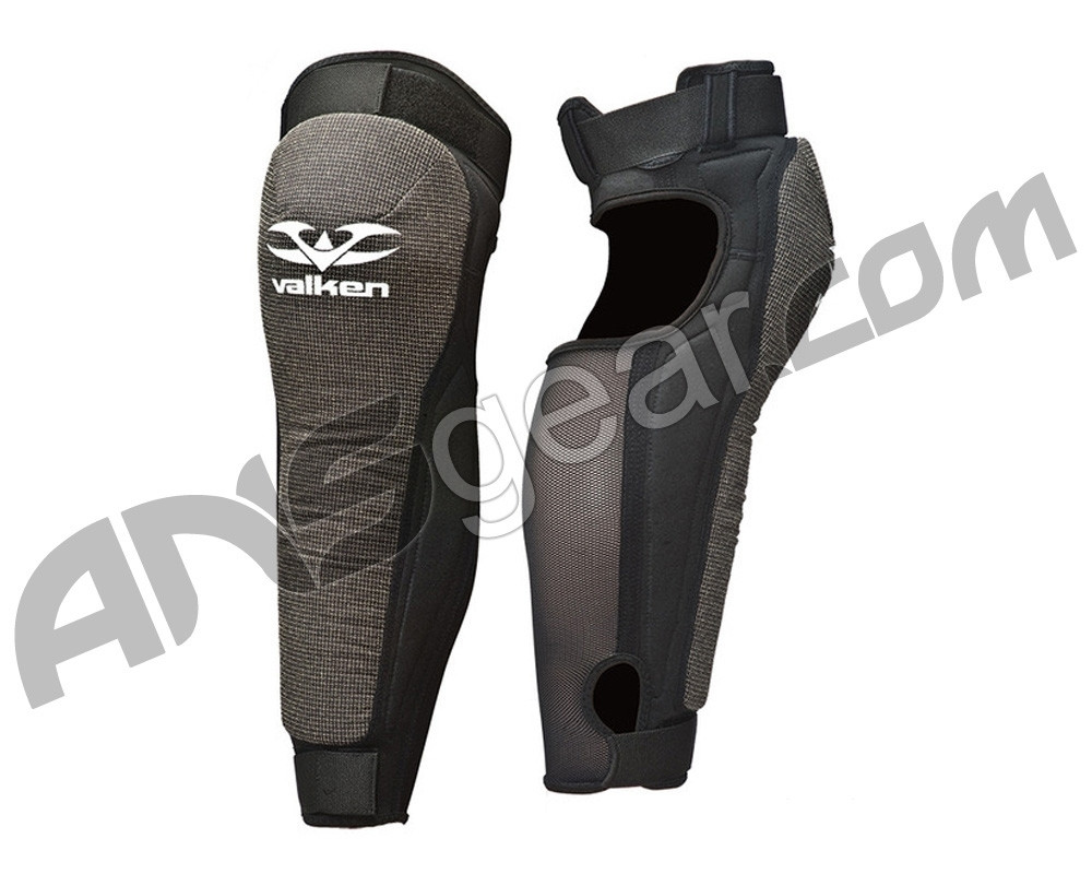 2011 Valken Paintball Impact Knee/Shin Pads Black