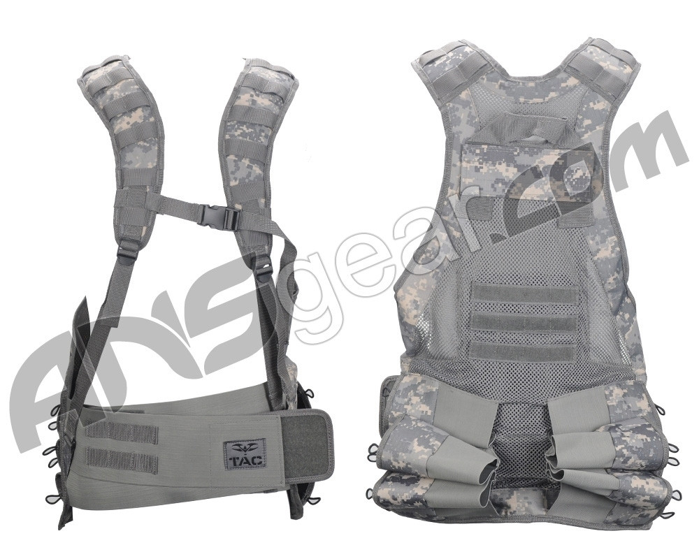 Gilet De Paintball Valken V-Tac Bravo Neuf - Camo ATACS-AU - Taille Petit/Moyen