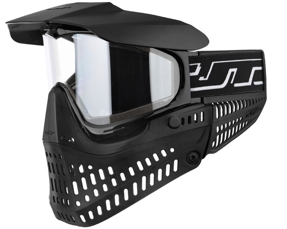 JT ProFlex Paintball Mask - Black/Black