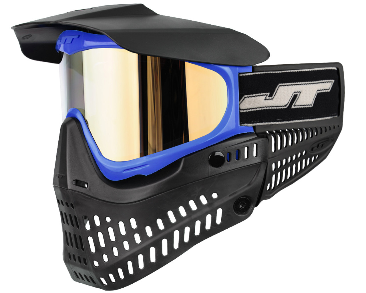 JT ProFlex Paintball Mask - Black/Blue