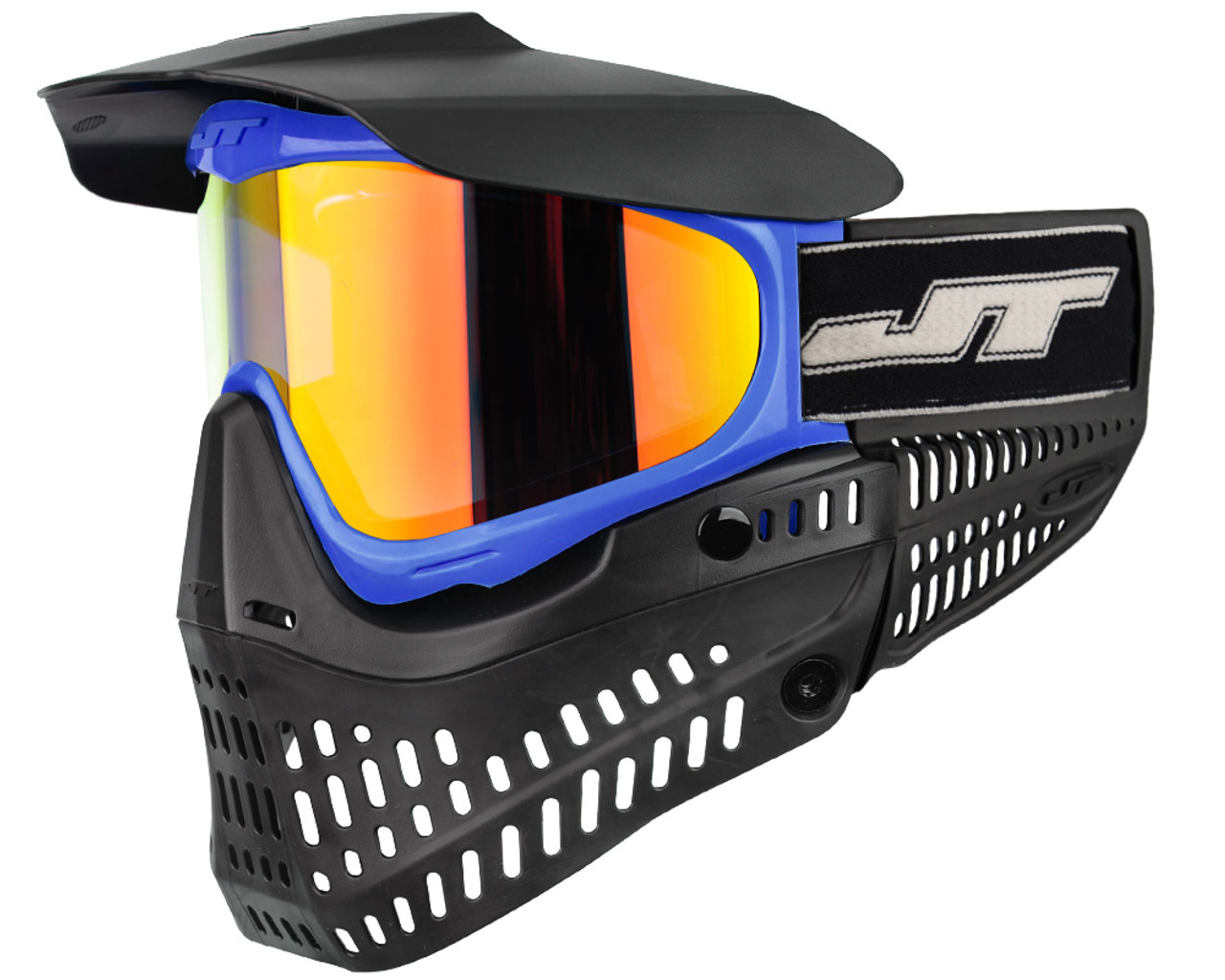 JT ProFlex Paintball Mask - Black/Blue