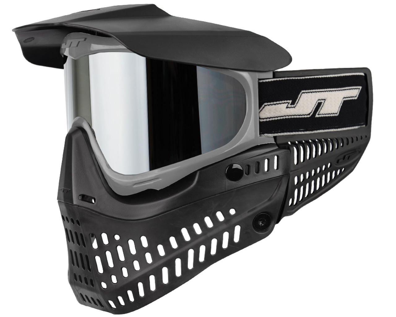 JT ProFlex Paintball Mask - Black/Grey