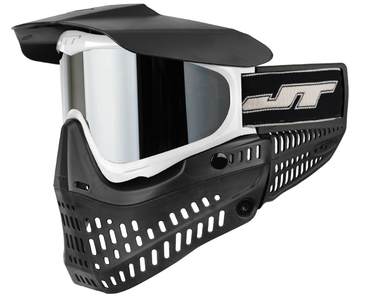 JT ProFlex Paintball Mask - Black/White