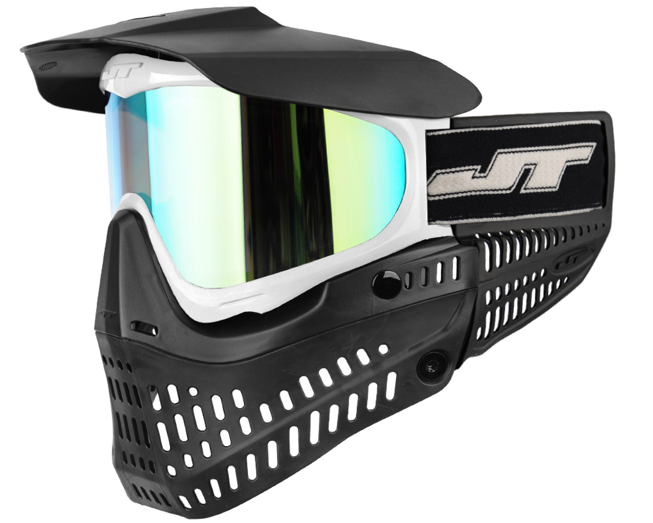 JT ProFlex Paintball Mask - Black/White