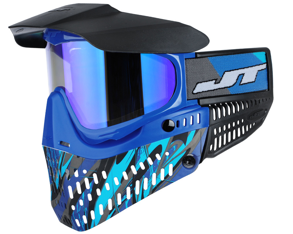 JT ProFlex Paintball Mask - Blaster Blue