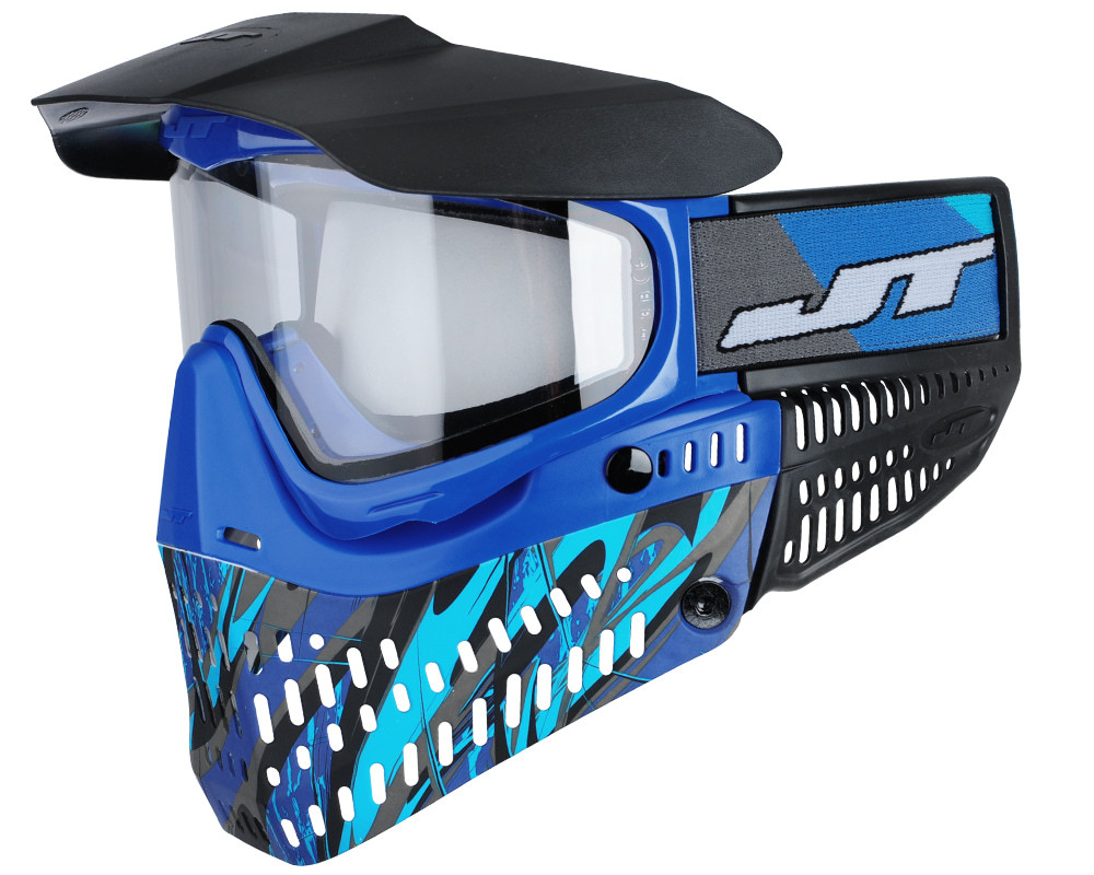 JT ProFlex Paintball Mask - Blaster Blue