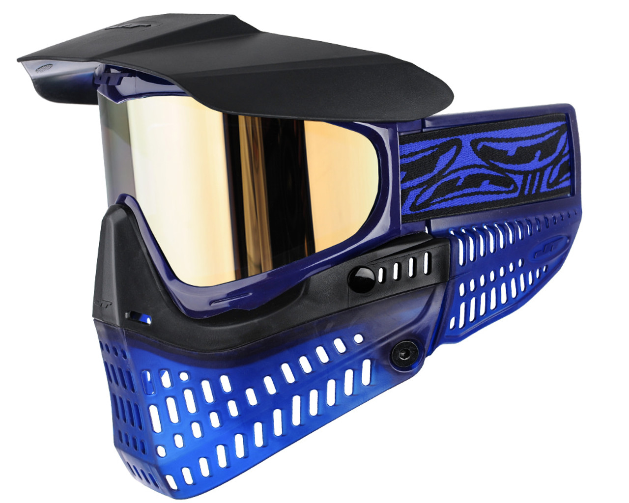 JT ProFlex Paintball Mask - Ice Series Blue