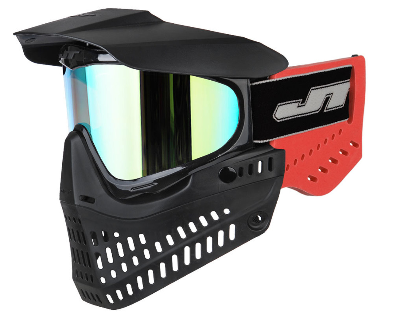 Jt Proflex X Paintball Mask - Red/Black Jt Proflex X