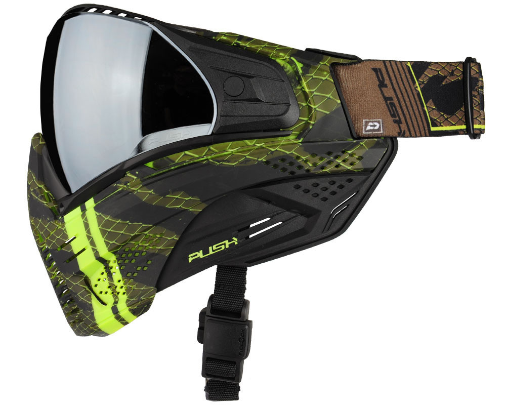 Push Unite Paintball Mask - VPR Olive/Green