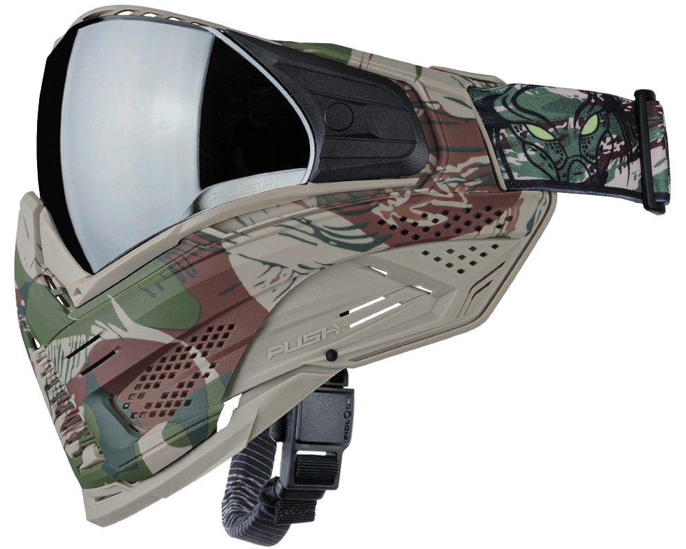 Push Unite XL Paintball Mask - Predator Camo