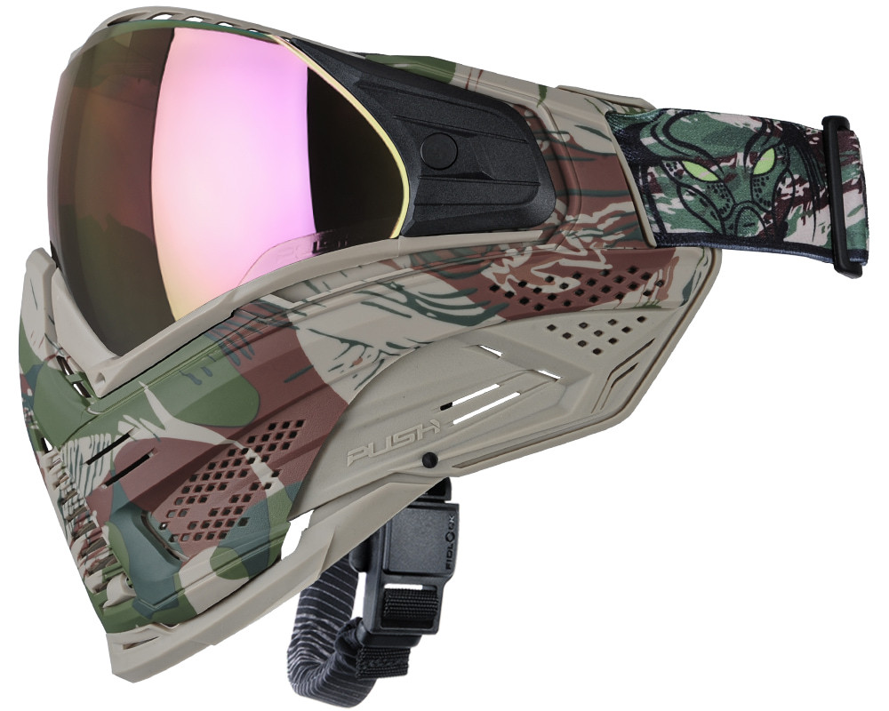Push Unite XL Paintball Mask - Predator Camo
