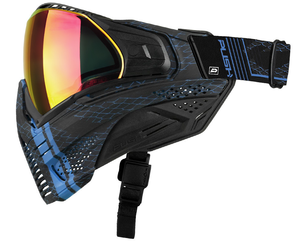 Push Unite Paintball Mask - VPR Blue