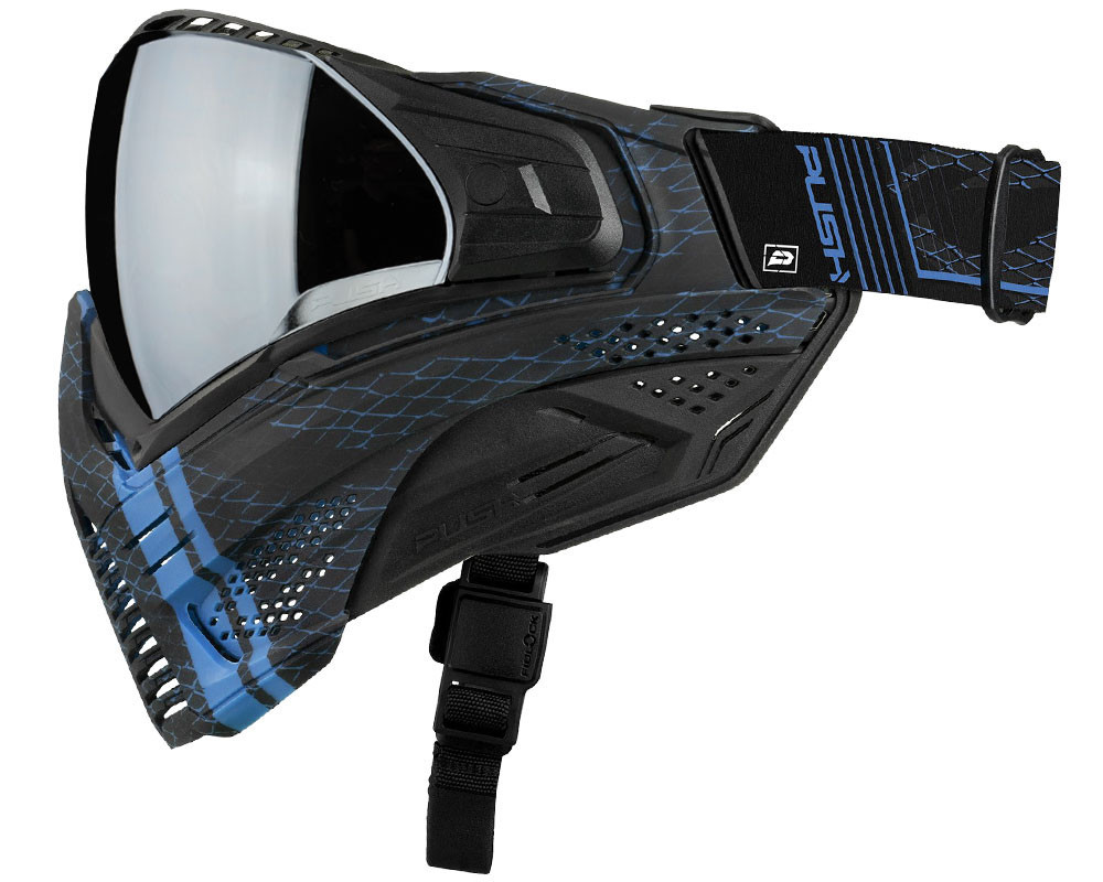 Push UNITE ゴーグル Push Unite Paintball Mask - VPR Blue