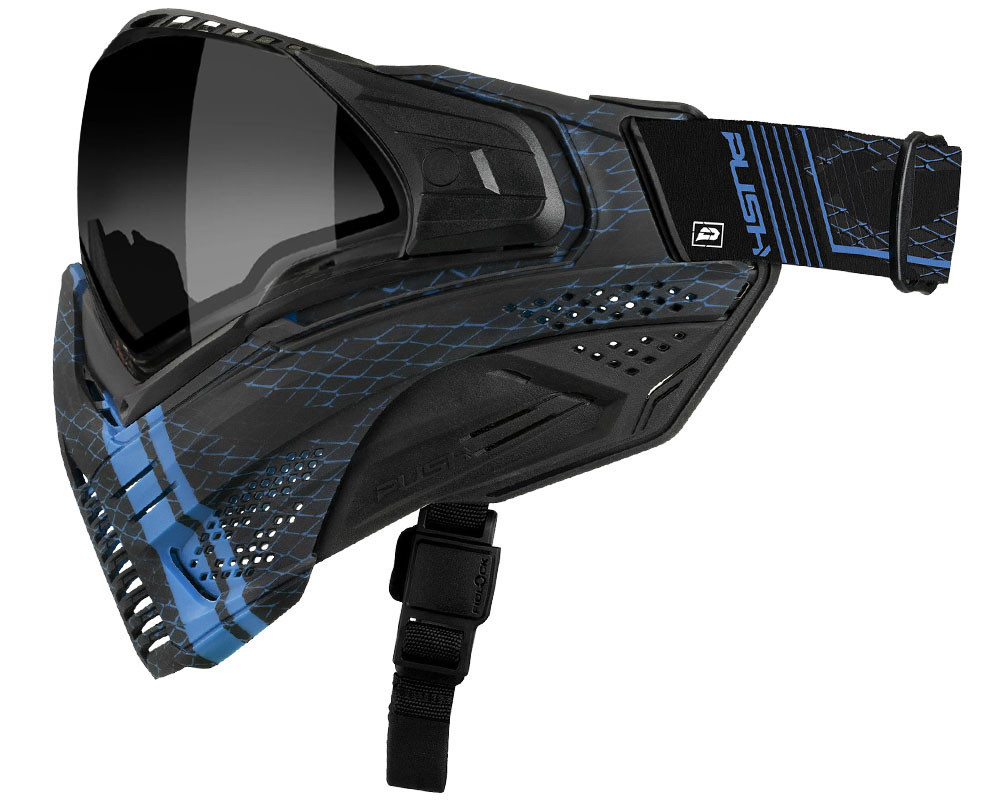 Push UNITE ゴーグル Push Unite Paintball Mask - VPR Blue