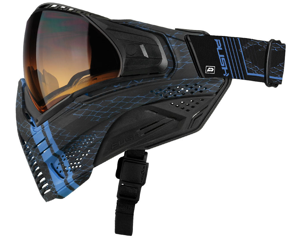 Push UNITE ゴーグル Push Unite Paintball Mask - VPR Blue