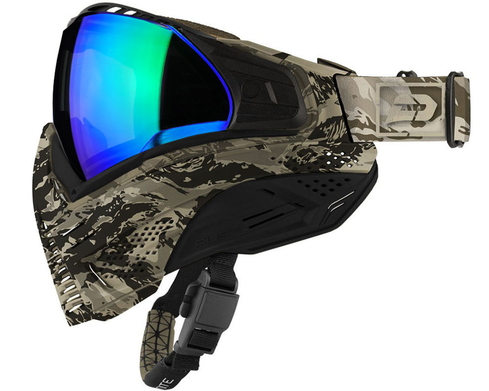 Push Unite Paintball Mask - Tan Camo