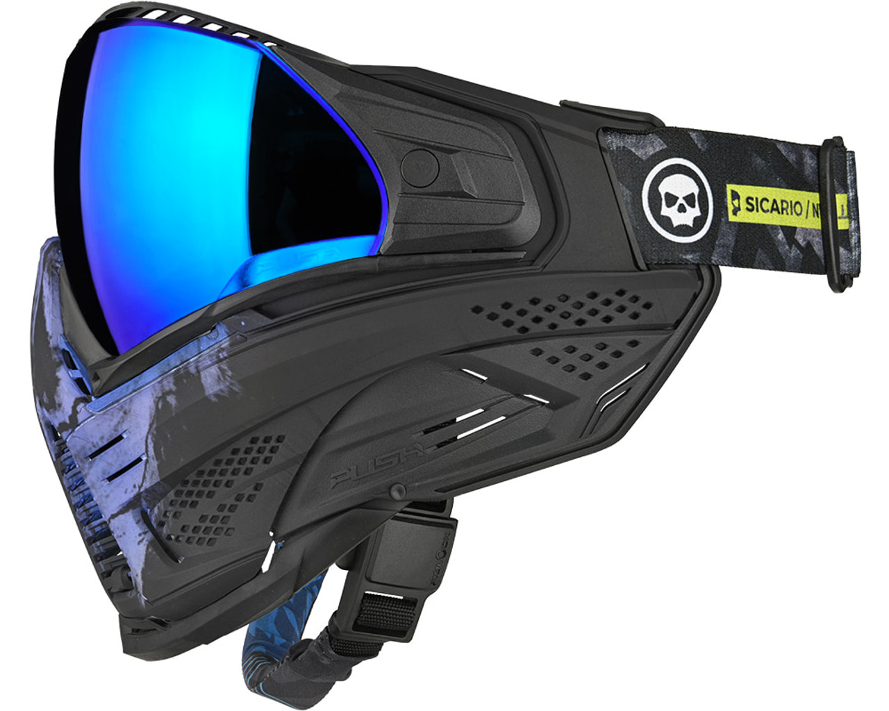 ドラ猫　Infamous X Unite pushマスク ドラ猫 Infamous X Unite pushマスク Infamous Paintball