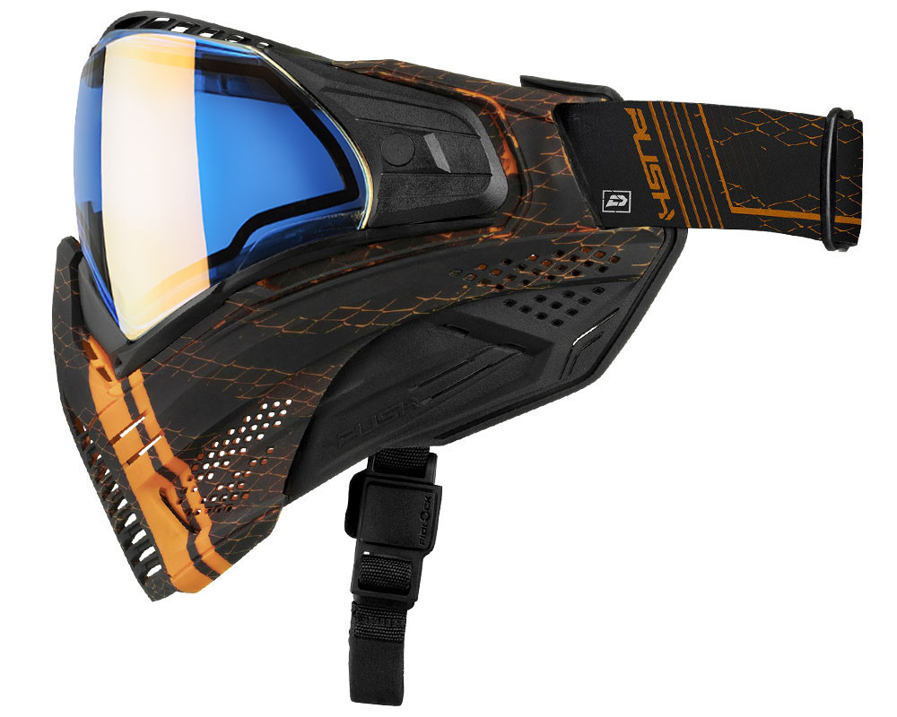 Push Unite Paintball Mask - VPR Orange