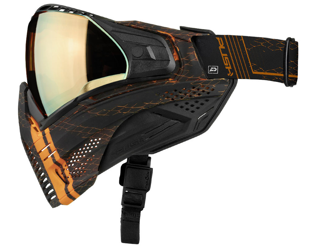 Push Unite Paintball Mask - VPR Orange