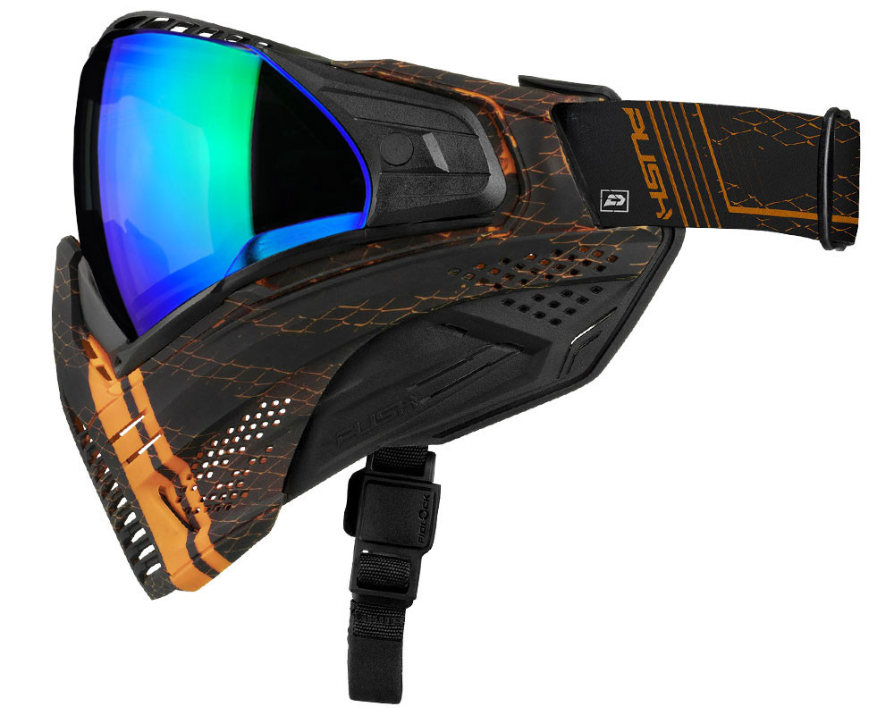 Push Unite Paintball Mask - VPR Orange