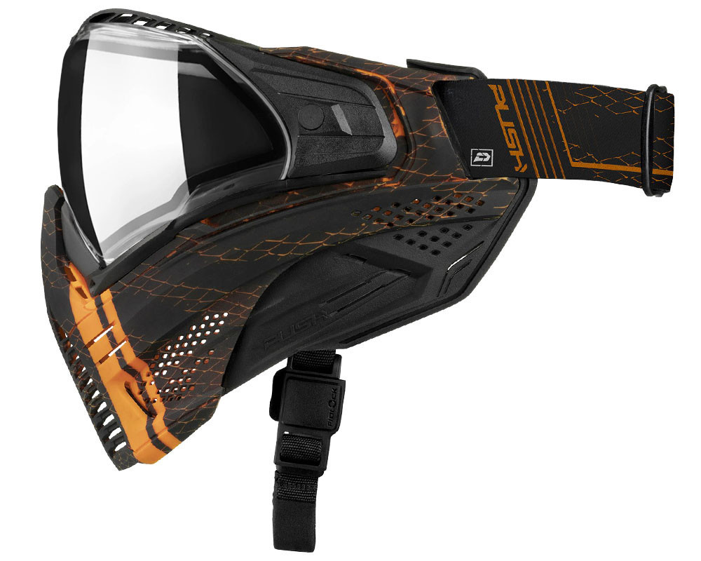 Push Unite Paintball Mask - VPR Orange