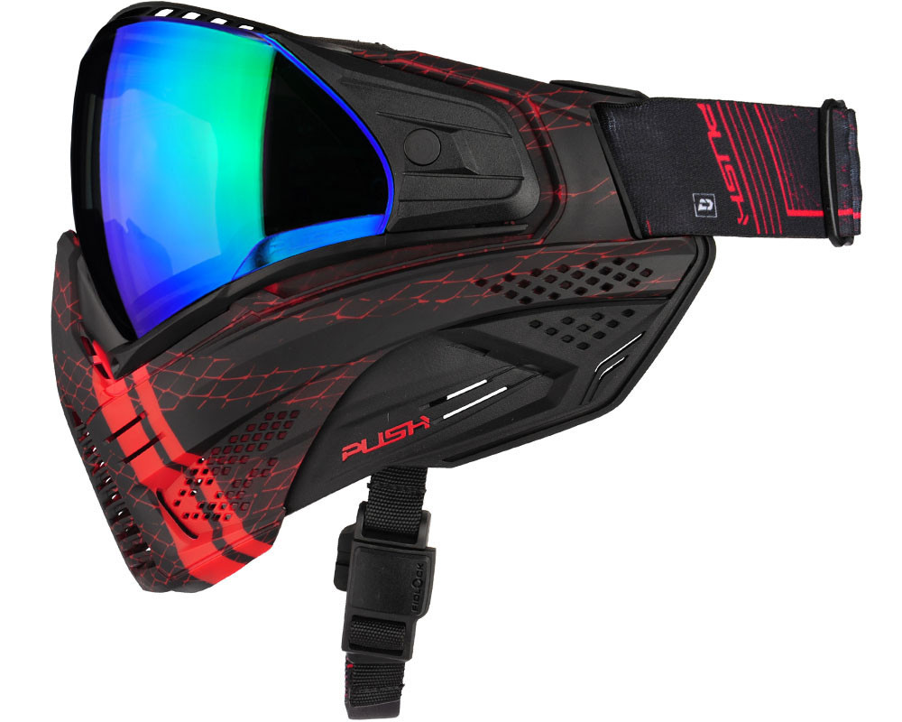 Push Unite Paintball Mask - VPR Red