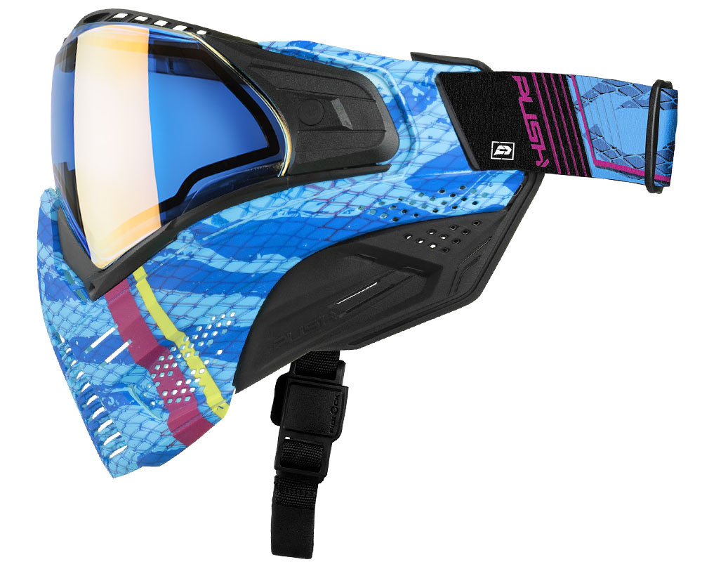 push unite マスク Push Unite Paintball Mask - VPR CMYK