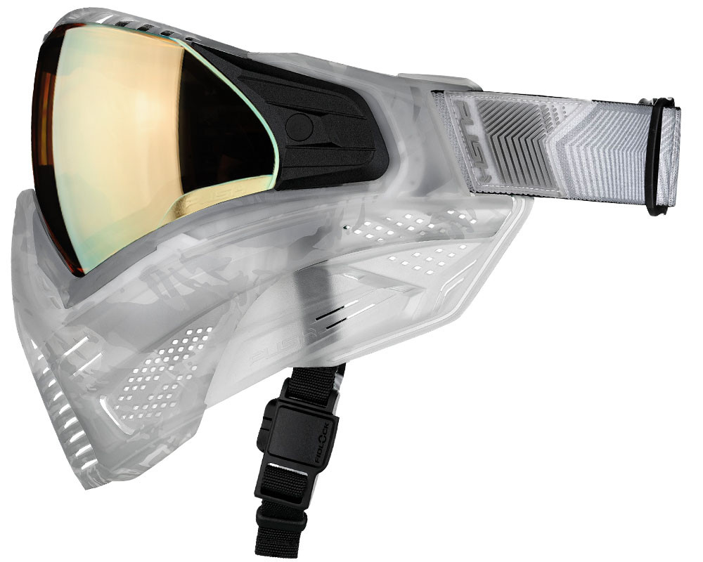 PUSH UNITE - FLECKTARN CAMO　プッシュユナイト Push Unite Paintball Mask - FLX Clear Camo