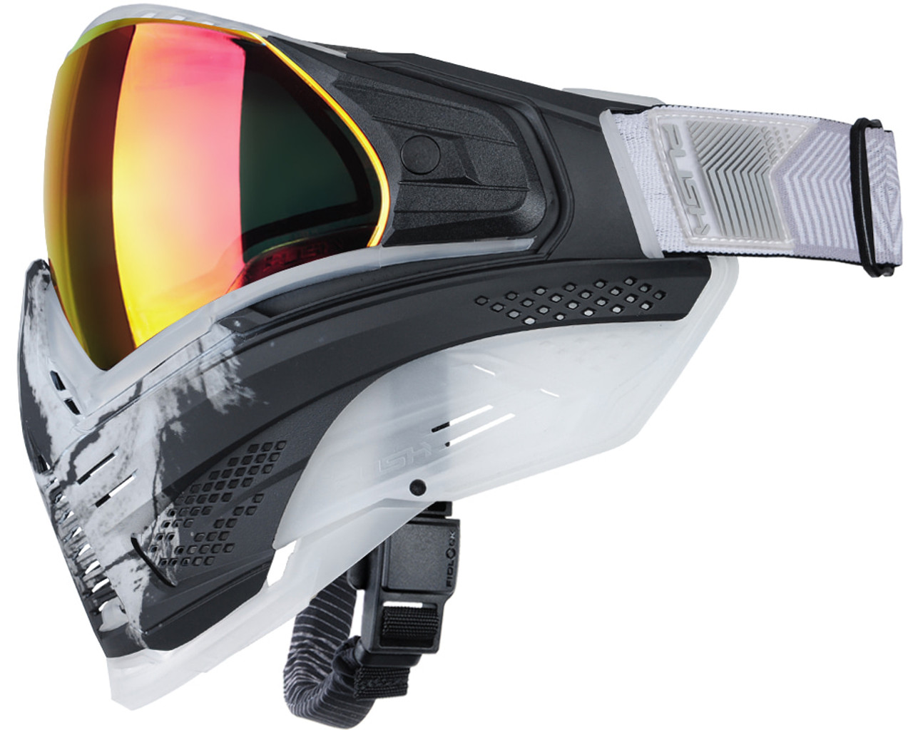 Push Unite XL Paintball Mask - Infamous Ghost Skull
