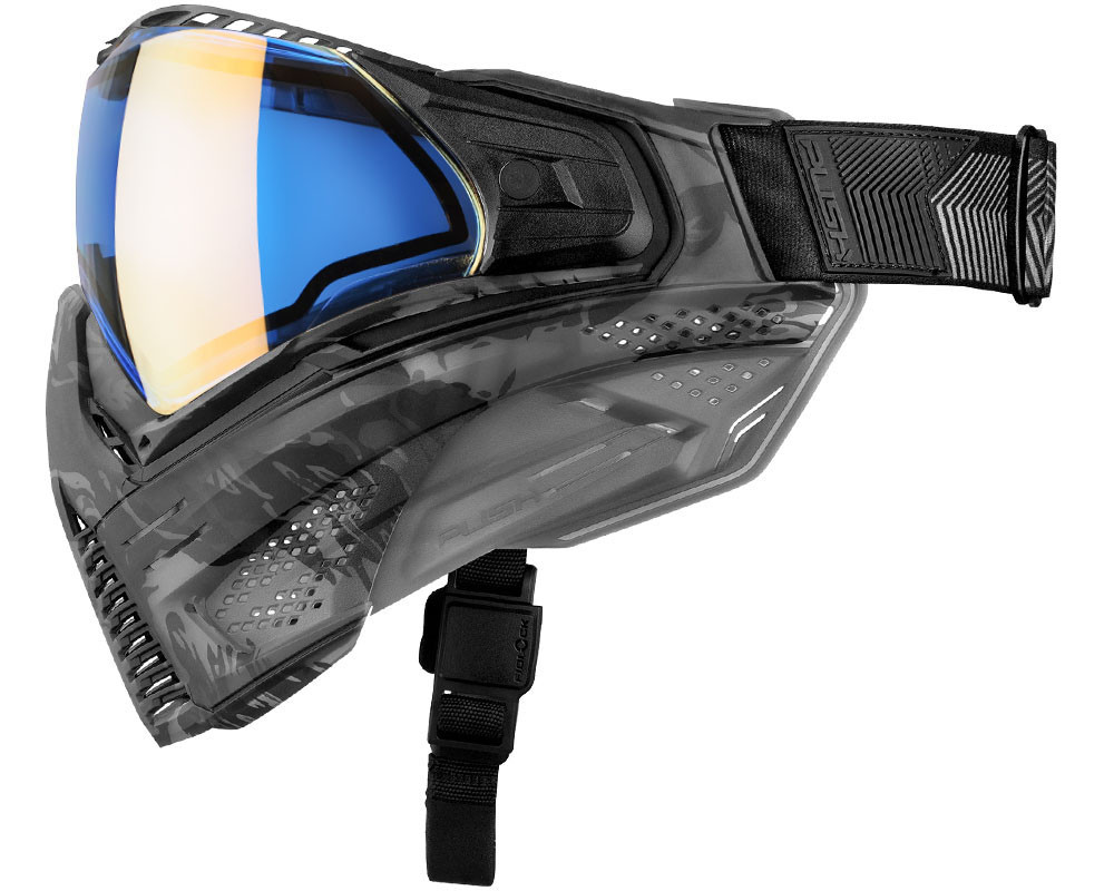 Push Unite Paintball Mask - FLX Smoke Camo