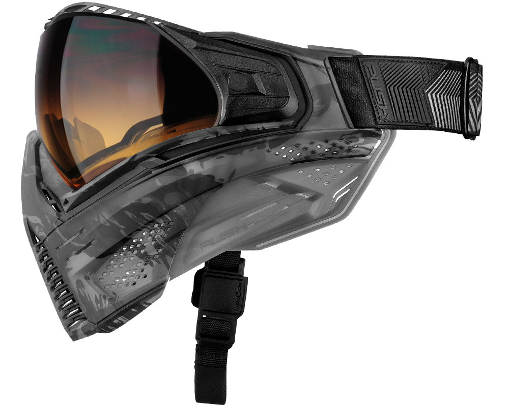 Push Unite Paintball Mask - FLX Smoke Camo