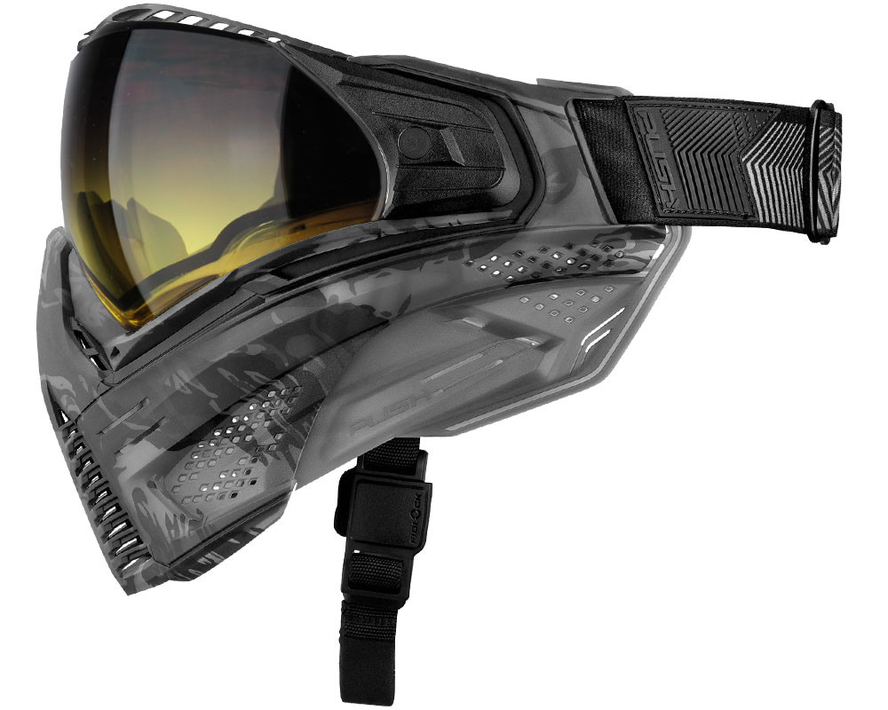 Push Unite Paintball Mask - FLX Smoke Camo