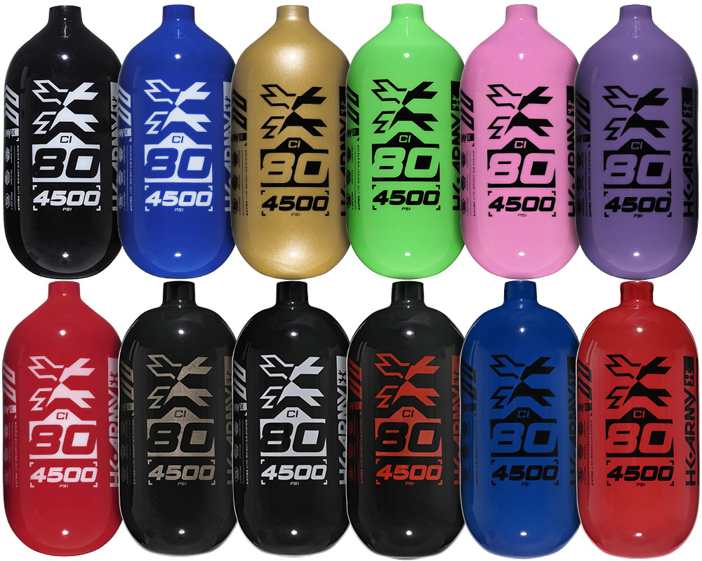 Bouteille D'air Comprimé HK Army Aerolite - 36/4500  36ci 4500 Psi R Gulateur Standard Couleur Doom 917391