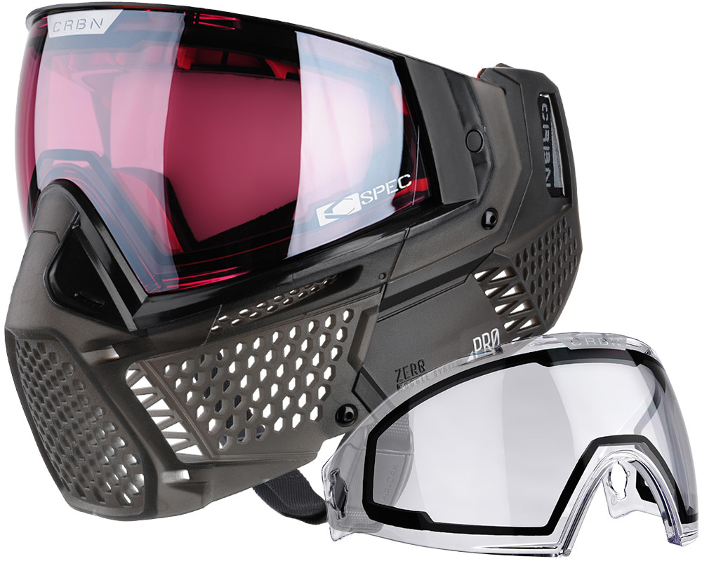 Lunettes de protection CRBN ZERO PRO - Gris semi-translucide | Double verre C-SPEC – HR Tactical Innovations