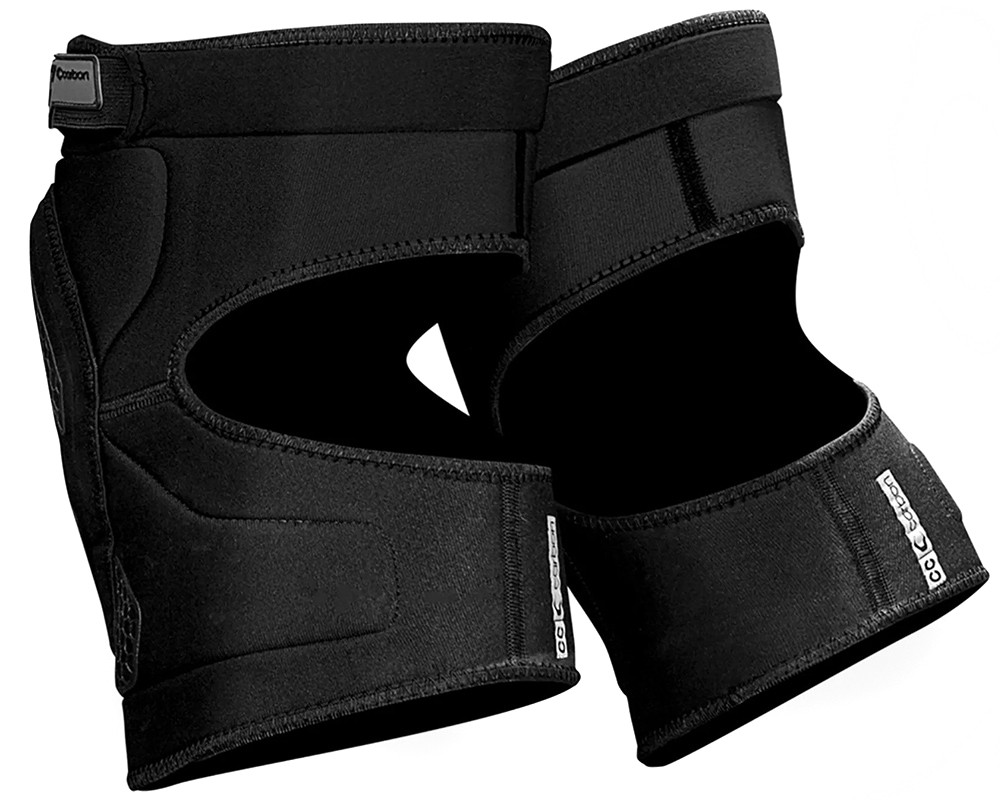 Carbon CRBN CC Paintball Knee Pads Black