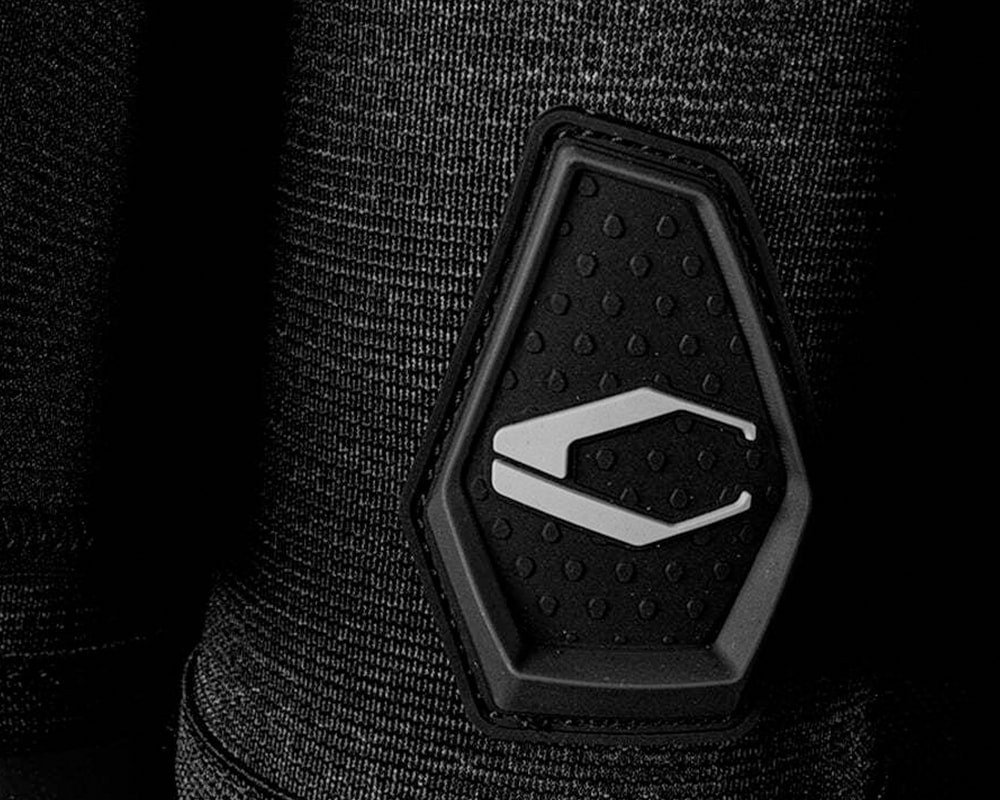 Manchons CRBN SC Paintball Elbow Sleeves - Heather Grey - Taille Small