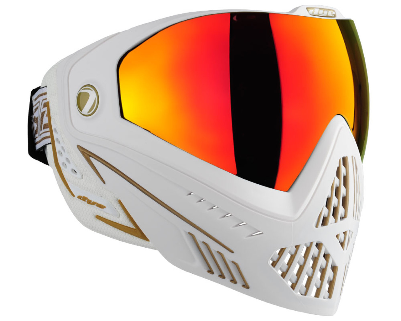 Dye i5 2.0 Paintball Mask - White Gold