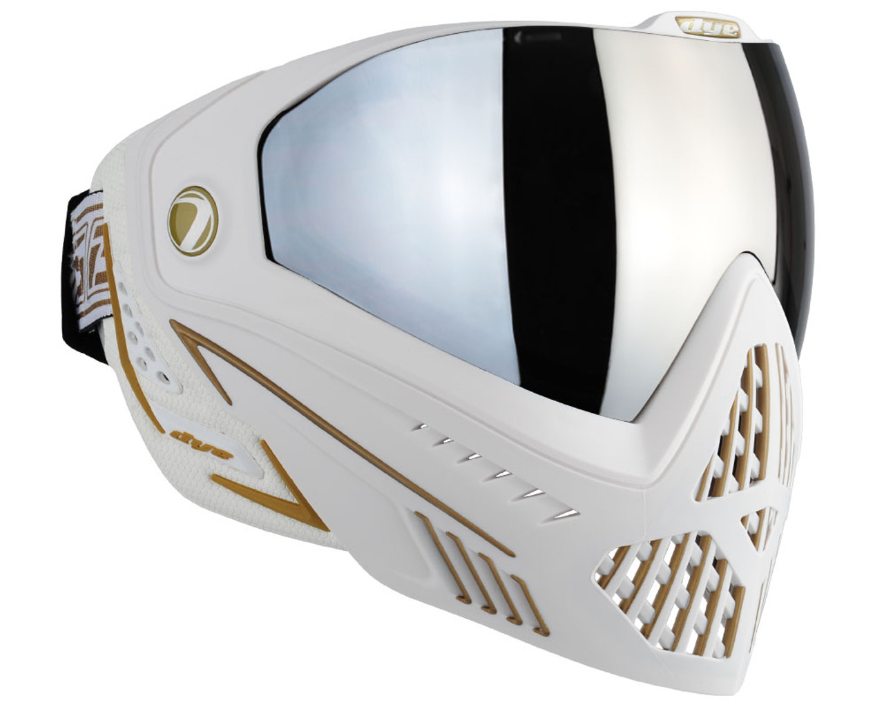 Dye i5 2.0 Paintball Mask/Goggle - White Gold