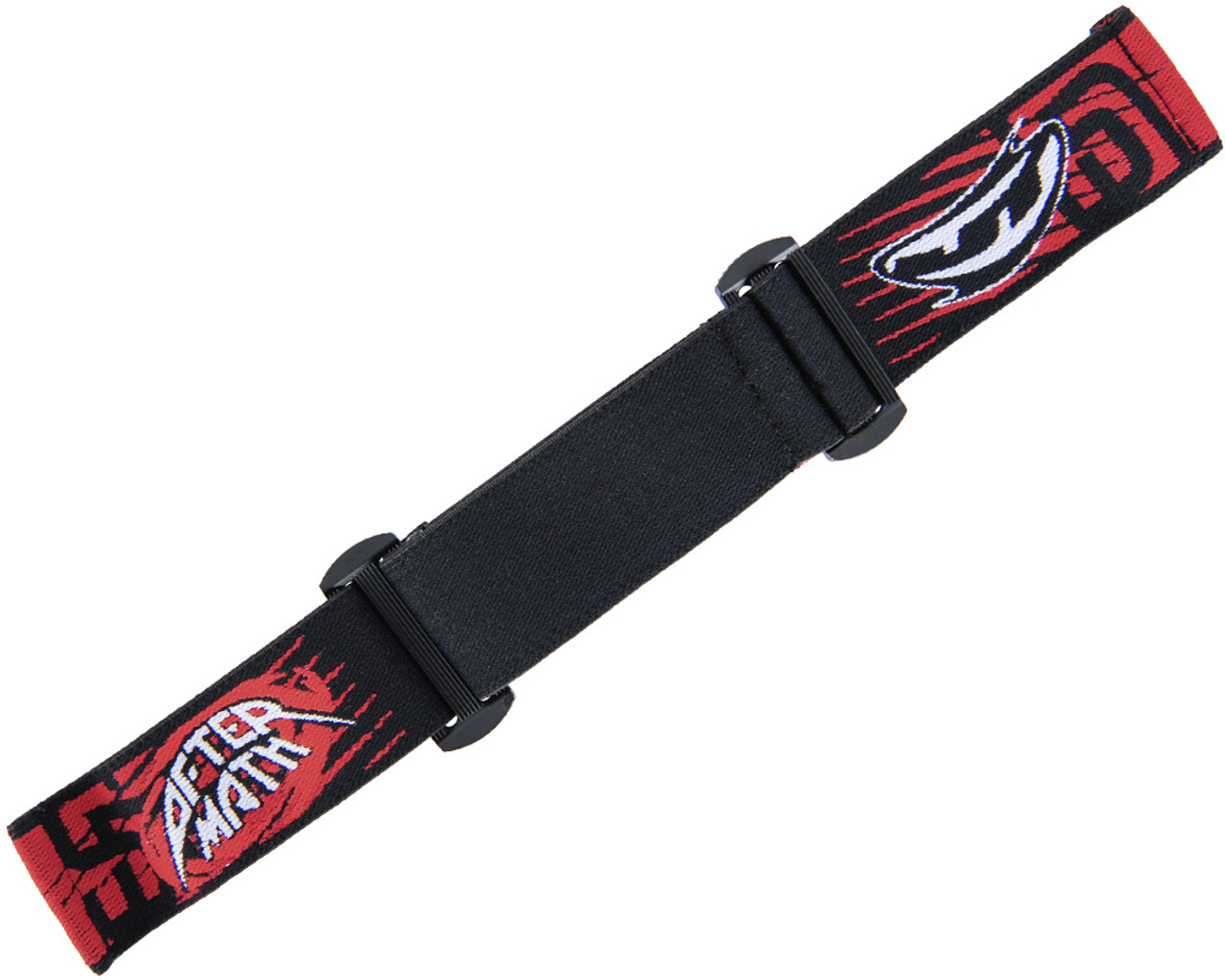 Jt Replacement Goggle Strap - Tao Series Woven - Black/Red