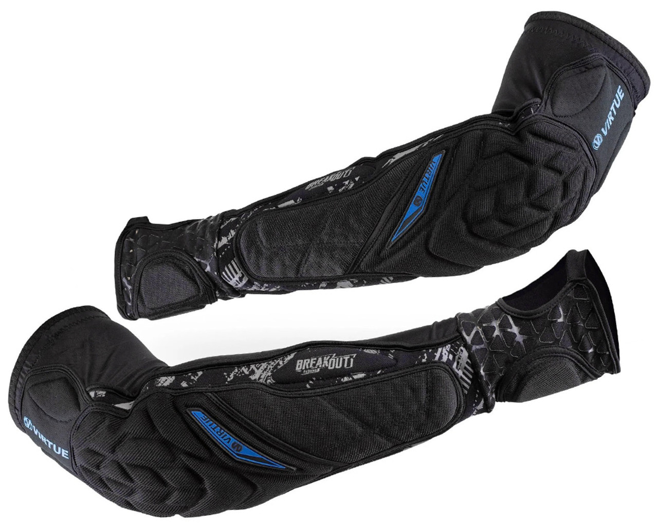 Virtue Breakout Paintball Elbow Pads - Black
